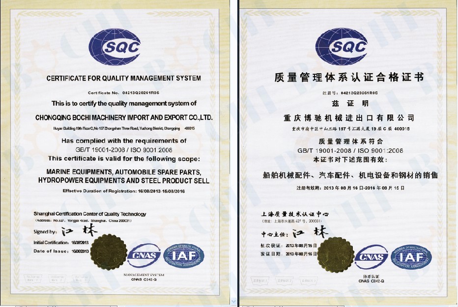 GB/T 19001-2008 / ISO 9001:2008