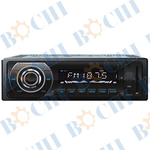 Fantastic Fixed front panel Car Mp3 player with low-impedance RCA line out plugs/4*50w poweroutput