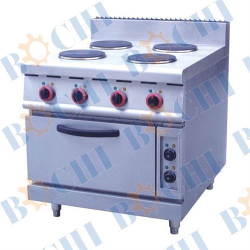4 Plate Electric Range with Oven