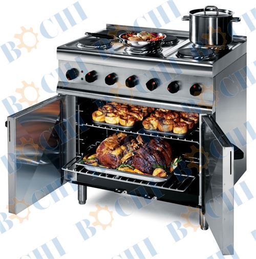 6 Plate Electric Range with 2 Ovens