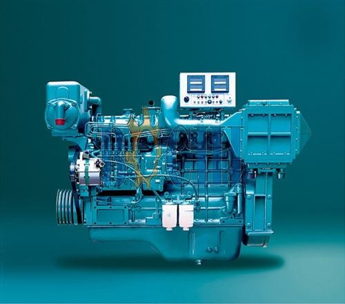 6 Cylinder 6J Series Normally Aspirated Marine Diesel Engines