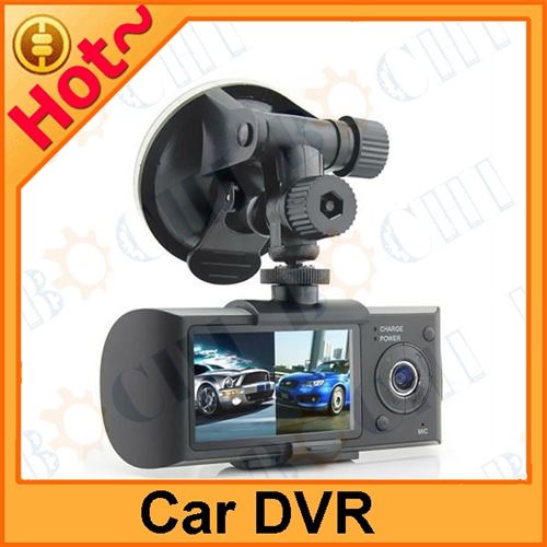 Car DVR 400 with double lens and GPS module