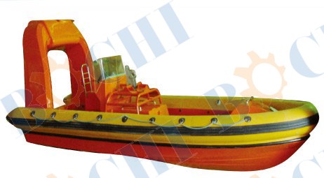Inflated Fender Rigid Rescue Boat