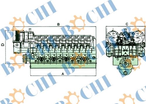 Cheap Powerful Marine Diesel Engine for Generators