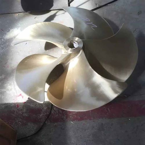 High Skewed 5 Blade Boat Propeller