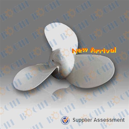 Yacht aluminum 3 blade outboard marine propeller