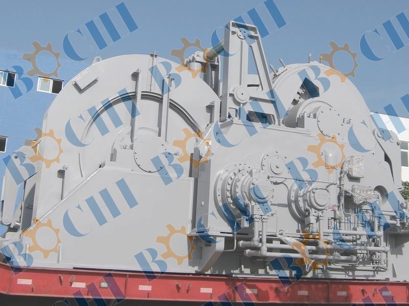 Hydraulic / Electric Anchor Handling Towing Winch