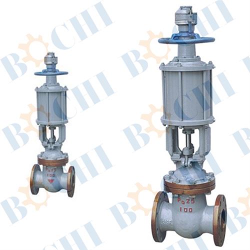 Pneumatu gate valve