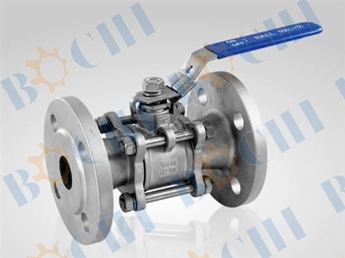 3 PC Stainless Steel Flange Ball Valve