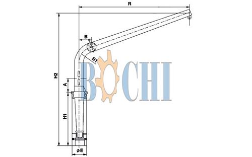 Suez Canal Lamp Hanging Crane