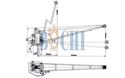 Electric Slewing Crane