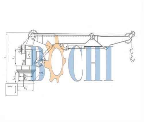 Hydraulic Knuckle Boom Crane