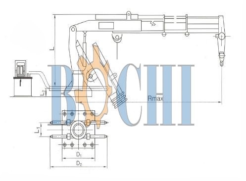 Hydraulic Telescopic Crane (0.5T-3T)