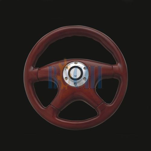 380mm/350mm wooden steering wheel