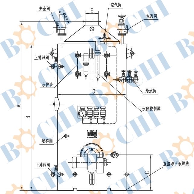 LSK Series Marine Oil Fired Boiler