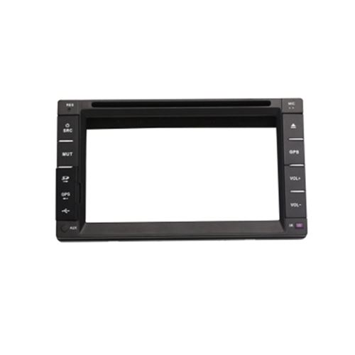 China Double Din Car Radio Installation 178*102mm Silver Frame