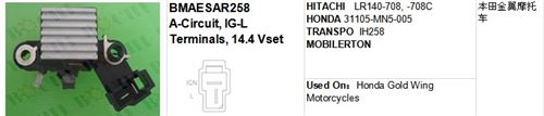 HITACHI LR140-708, -708C HONDA 31105-MN5-005