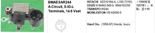HITACHI GD312184-A, L150-73155, ISUZU 8-94462-849-0, 8944103350