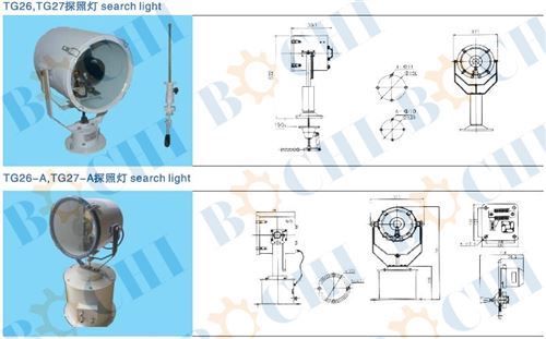 TG26 TG27 TG26-A TG27-B Search Light