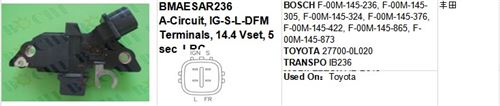 BOSCH F-00M-145-236, F-00M-145-305, F-00M-145-324, F-00M-145-376, F-00M-145-422, F-00M-145-865, F-00