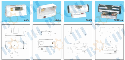 CKS2 CKS3 CKS21 Steel/Stainless Steel Bedside Light