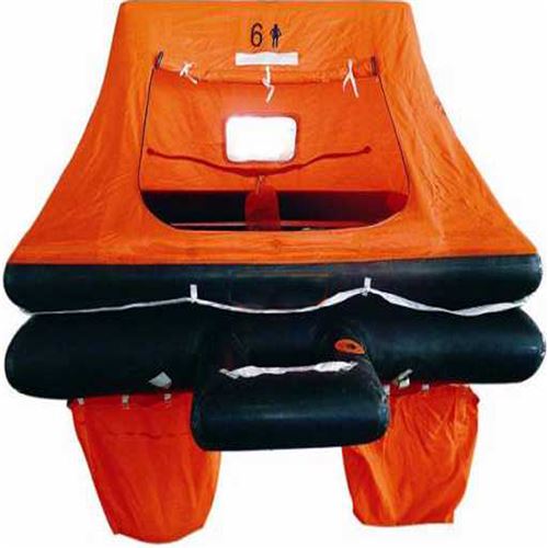 U type Throw-over inflatable life raft I
