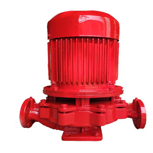 Vertical single stage fire pump