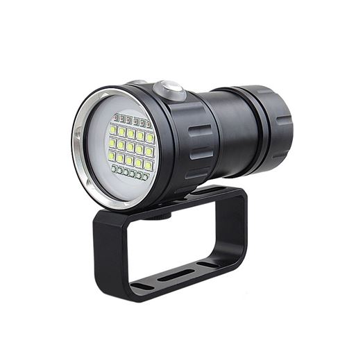 Professional deep-sea diving supplementary light lamp