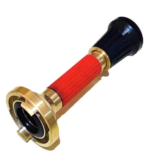 DC spray dual purpose fire-fighting brass water gun