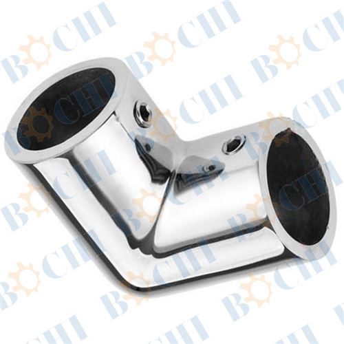 316 stainless steel Marine armrest fittings 90° elbow