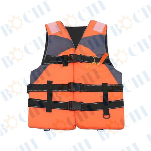 Portable high buoyancy life saving vest