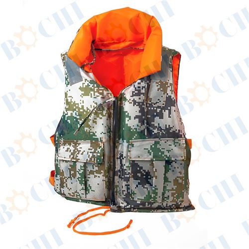 Camouflage life jacket